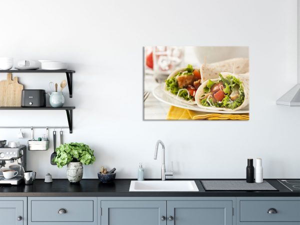 Super Frische Wraps, Glasbild Online – Bild 3