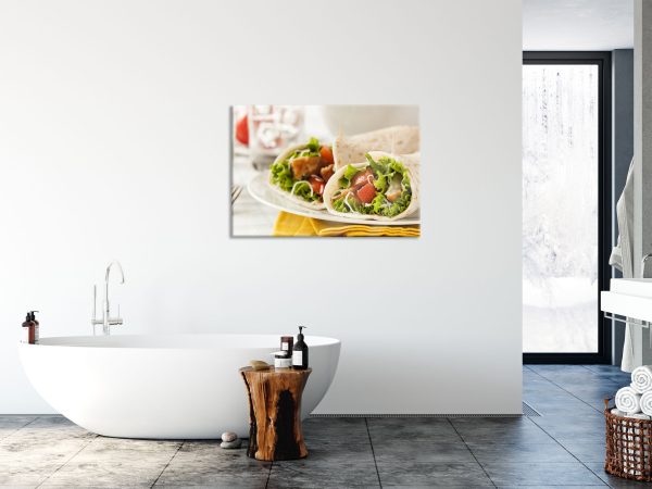 Super Frische Wraps, Glasbild Online – Bild 4