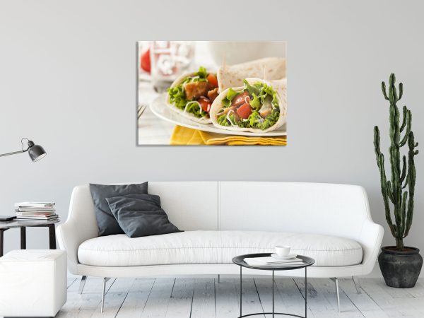 Super Frische Wraps, Glasbild Online – Bild 2