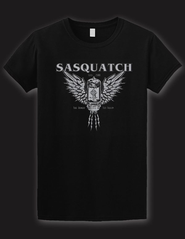 SASQUATCH  Tube Burner  T-Shirt BLACK Online-Verkauf