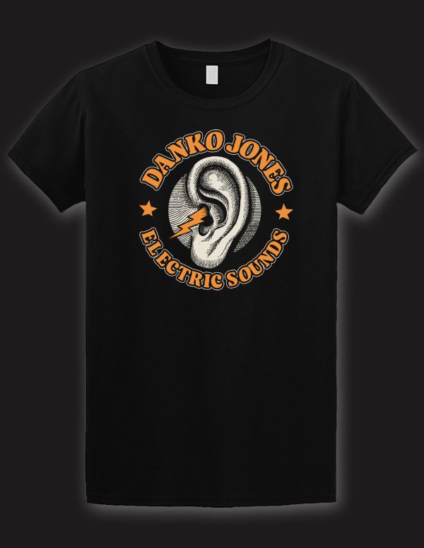 DANKO JONES  Ear T-Shirt BLACK Im Angebot
