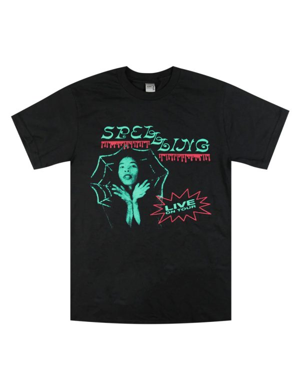 SPELLLING  Live On Tour  T-Shirt BLACK Online-Verkauf