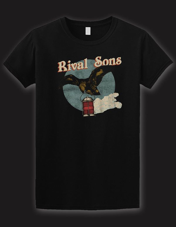 RIVAL SONS  Hawk Lantern  T-Shirt BLACK Im Angebot