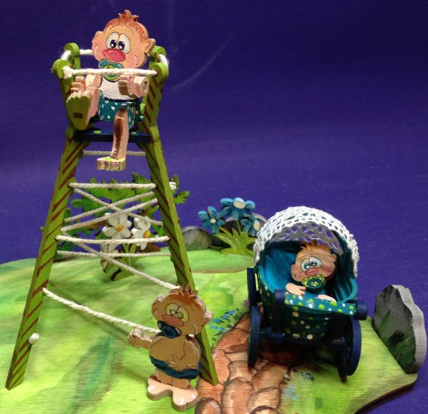 Dreirad, Klettergerüst, Kinderwagen für Spielplatz Schn?ppchen
