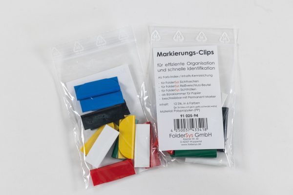 SONDERPOSTEN - Markierungs-Clips - 12 Stück Schn?ppchen – Bild 3