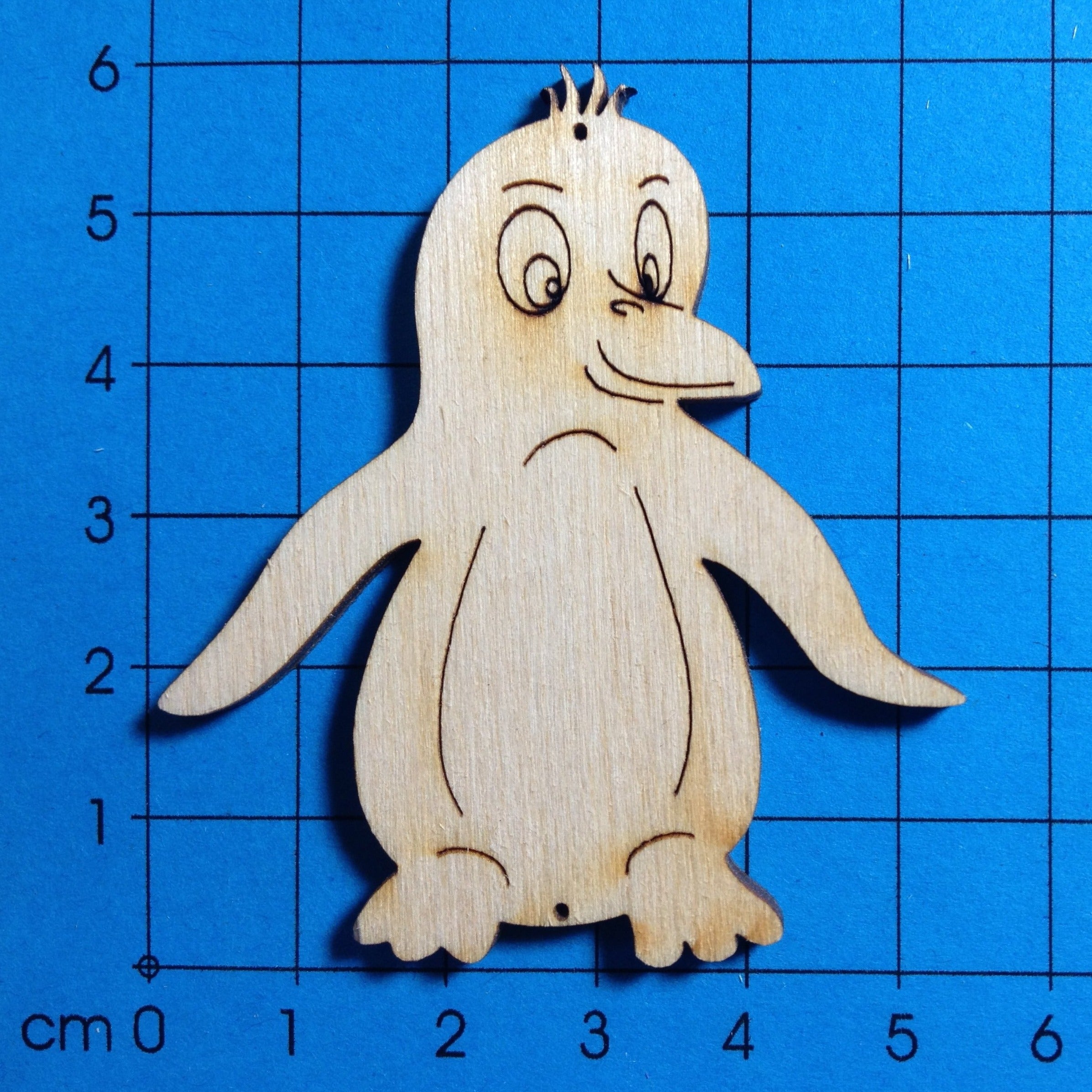 Pinguinpapa aus Holz Online-Schn?ppchen