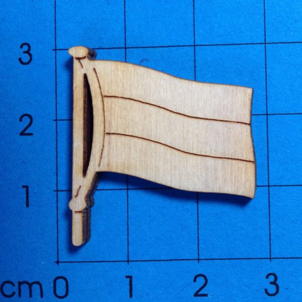 Deutschlandfahne aus Holz Verkauf