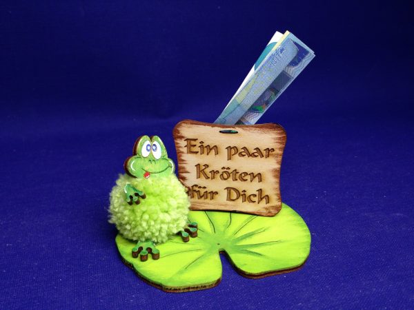 Pompom Frösche aus Holz Online-Schn?ppchen – Bild 3